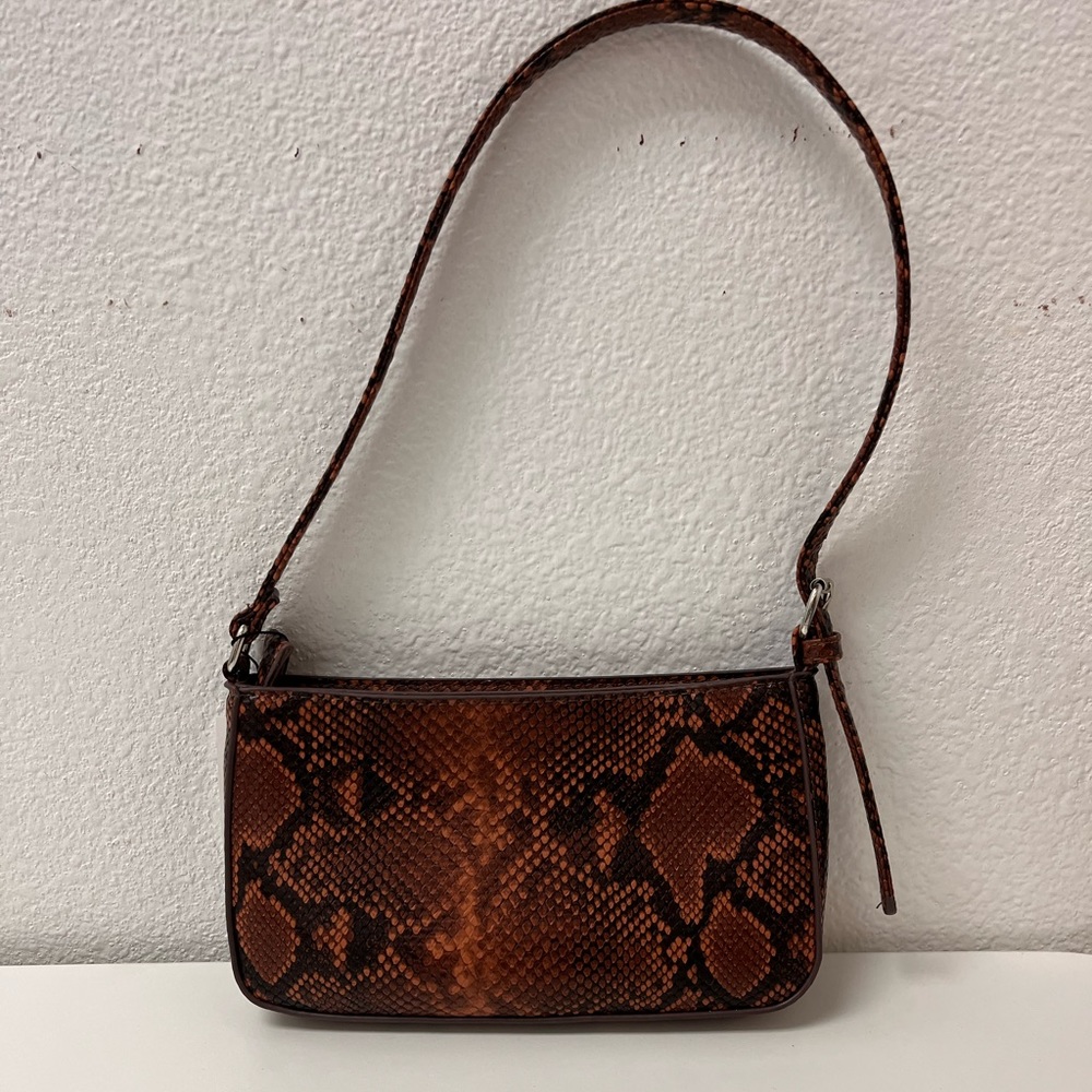 Cotton On Brown Snake Print Bag